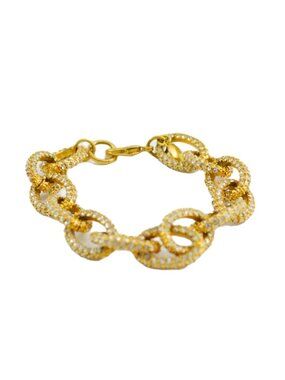 J. Crew rhinestone chain bracelet #220-17